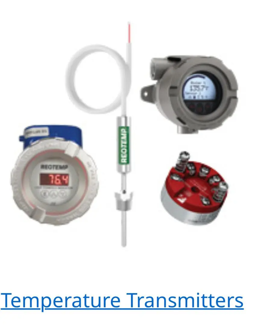 Various industrial gas detectors and sensors for safety monitoring.