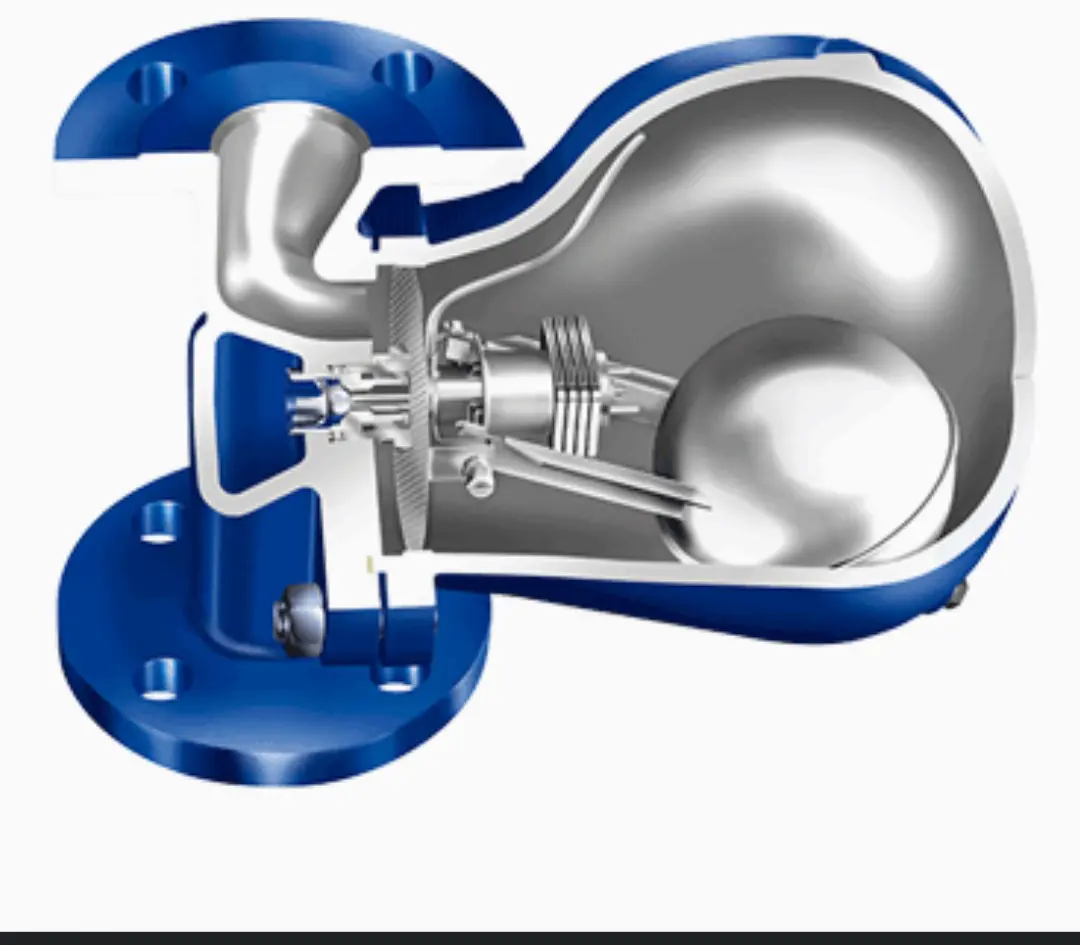 Cross-sectional view of a turbocharger showing its internal components.